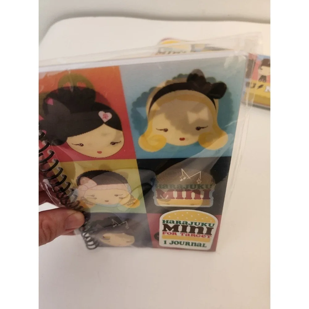 Harajuku Mini For Target Kawaii Journal, Pencil Case And Multi-color Pen Lot